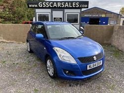 Blue Used 2014 Suzuki Swift SZ3 Hatchback | £3,395 (Fair price)