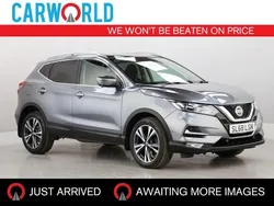 Grey Used 2018 Nissan Qashqai N-Connecta SUV | £8,990 (Good price)