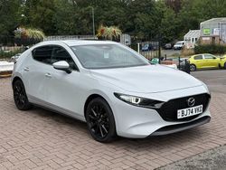 White Used 2024 Mazda 3 Takumi-Line Hatchback | £24,299 (Expensive)