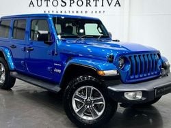 Blue Used 2022 Jeep Wrangler Sahara SUV | £36,490 (Super price)
