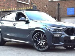 Grey Used 2020 BMW X6 M Sport SUV | £39,850 (Fair price)