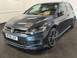 Blue Used 2018 VW Golf VII GTD Hatchback | £16,300 (Fair price)