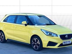 Yellow Used 2022 MG MG3 Excite Hatchback | £9,853 (Fair price)