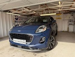 Blue Used 2022 Ford Puma Titanium SUV | £17,388 (A bit pricey)
