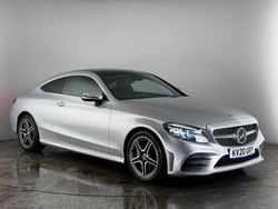 Silver Used 2020 Mercedes C300 AMG Line Premium Plus Coupe | £22,350 (Fair price)
