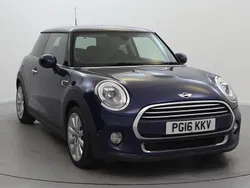 Blue Used 2016 Mini Cooper Hatch Hatchback | £11,895 (Fair price)