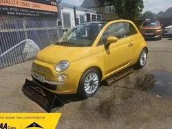 Yellow Used 2015 Fiat 500 Lounge Hatchback | £4,750 (Good price)