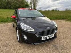 Black Used 2017 Ford Fiesta Titanium Hatchback | £8,775 (Fair price)