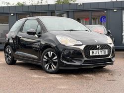 Black Used 2017 DS Automobiles DS3 Chic Hatchback | £3,650 (Fair price)