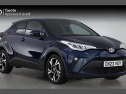Blue Used 2023 Toyota C-HR Design SUV | £21,307 (Good price)