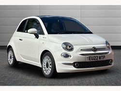 Bossa nova white Used 2022 Fiat 500 Dolcevita Hatchback | £9,995 (Fair price)