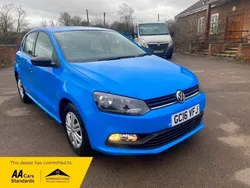 Blue Used 2016 VW Polo S Hatchback | £8,595 (Good price)