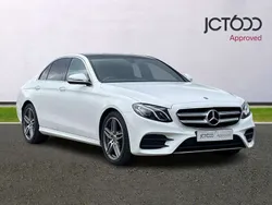 White Used 2019 Mercedes E220 AMG Line Premium Sedan | £19,500 (Fair price)