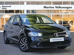 Black Used 2022 VW Polo Life Hatchback | £15,795 (Fair price)