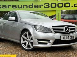 Silver Used 2014 Mercedes C250 Sport Edition Coupe | £7,350 (Good price)