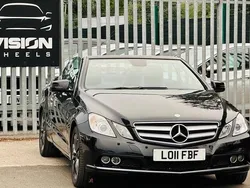 Black Used 2011 Mercedes E350 SE Cabriolet | £4,195 (Fair price)