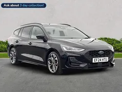 Black Used 2024 Ford Focus ST-Line X Estate | £21,916 (A bit pricey)