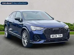 Blue Used 2024 Audi Q3 Black Edition SUV | £32,618 (Good price)