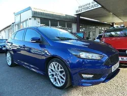 Blue Used 2018 Ford Focus ST-Line Hatchback | £11,495 (Fair price)