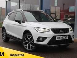 White Used 2019 Seat Arona XCELLENCE Lux SUV | £13,495 (Fair price)