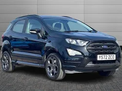 Black Used 2023 Ford Ecosport ST-Line SUV | £14,195 (Fair price)
