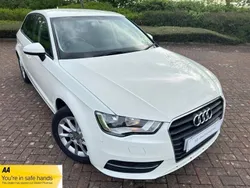 White Used 2014 Audi A3 Sportback Hatchback | £6,400 (Fair price)