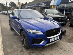 Blue Used 2016 Jaguar F-Pace First Edition SUV | £18,495 (Good price)