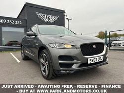 Grey Used 2017 Jaguar F-Pace Prestige SUV | £13,295 (Fair price)