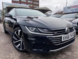 Black Used 2018 VW Arteon R-line Hatchback | £15,790 (A bit pricey)