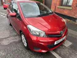 Red Used 2012 Toyota Yaris Hatchback | £3,990 (Fair price)