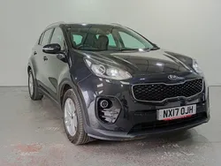 Black Used 2017 Kia Sportage 2 SUV | £7,995 (Good price)