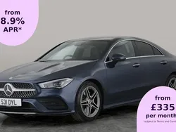 Blue Used 2022 Mercedes CLA250 AMG line Sedan | £26,331 (Fair price)