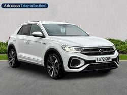 White Used 2023 VW T-Roc R-line SUV | £21,655 (Good price)