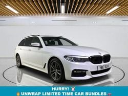 White Used 2017 BMW 530 M Sport Estate | £17,599 (Fair price)