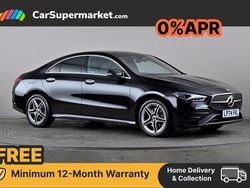 Black Used 2025 Mercedes CLA250e Executive Sedan | £35,197