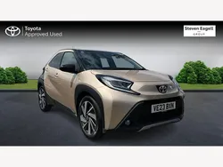 Beige Used 2023 Toyota Aygo Hatchback | £14,404 (Fair price)