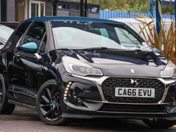 Black Used 2016 DS Automobiles DS3 Prestige Hatchback | £6,491 (Fair price)