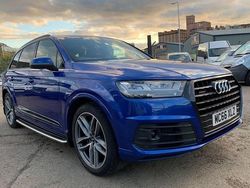 Blue Used 2016 Audi Q7 S-Line SUV | £19,975