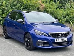 Blue Used 2018 Peugeot 308 GT-line Hatchback | £6,995 (Good price)