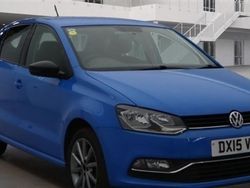 Blue Used 2015 VW Polo Design Hatchback | £7,404 (A bit pricey)