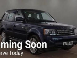 Blue Used 2012 Land Rover Range Rover Sport HSE SUV | £7,950 (Fair price)