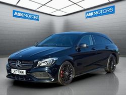 Black Used 2017 Mercedes CLA220 Shooting Brake AMG line Estate | £13,899 (Fair price)