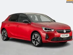 Red Used 2021 Vauxhall Corsa-e SRi Hatchback | £9,295 (Fair price)