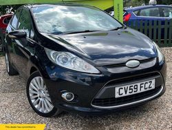 Black Used 2009 Ford Fiesta Titanium Hatchback | £1,950 (Fair price)