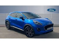 Blue Used 2023 Ford Puma Titanium SUV | £16,525 (Good price)