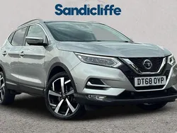 Silver Used 2018 Nissan Qashqai Tekna SUV | £12,663 (Fair price)