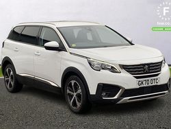 White Used 2020 Peugeot 5008 Allure MPV | £18,699 (Fair price)