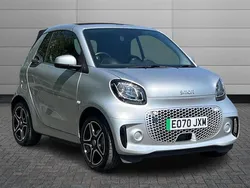Cool silver Used 2020 Smart ForTwo Electric Drive Premium Cabriolet | £10,950 (A bit pricey)