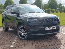 Black New 2025 Jeep Compass Summit SUV | £27,498 (Fair price)