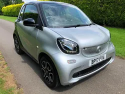 Silver Used 2017 Smart ForTwo Coupé Prime Premium Coupe | £7,495 (Fair price)